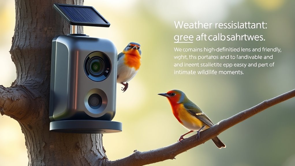 bird camera features checklist