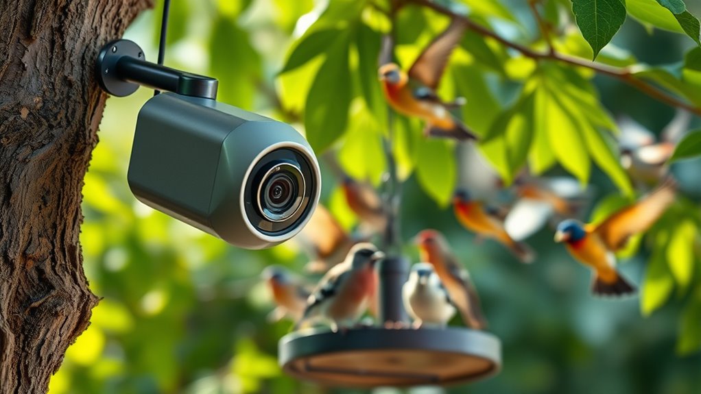 bird camera resolution ai weather