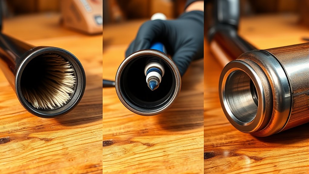 breaking in rifle barrel