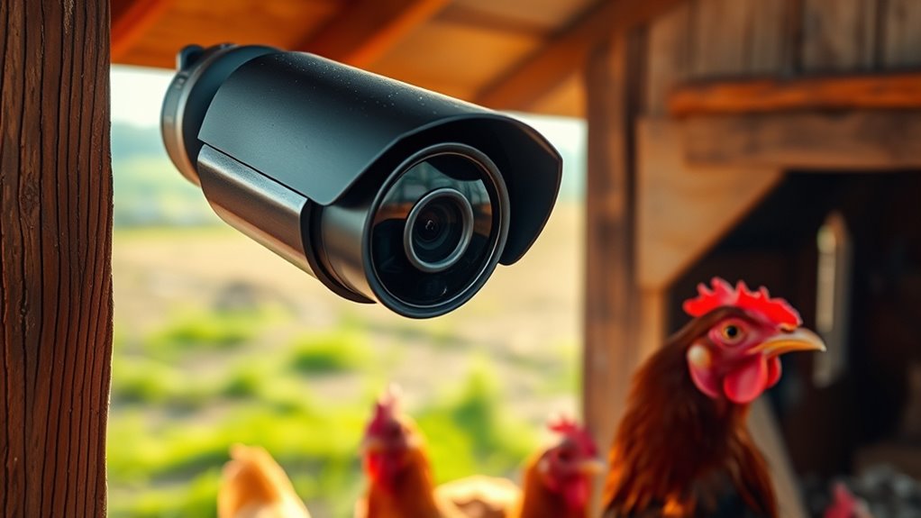 camera features for chicken coops