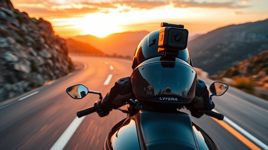 camera features for riding