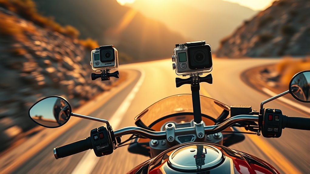camera features for riding