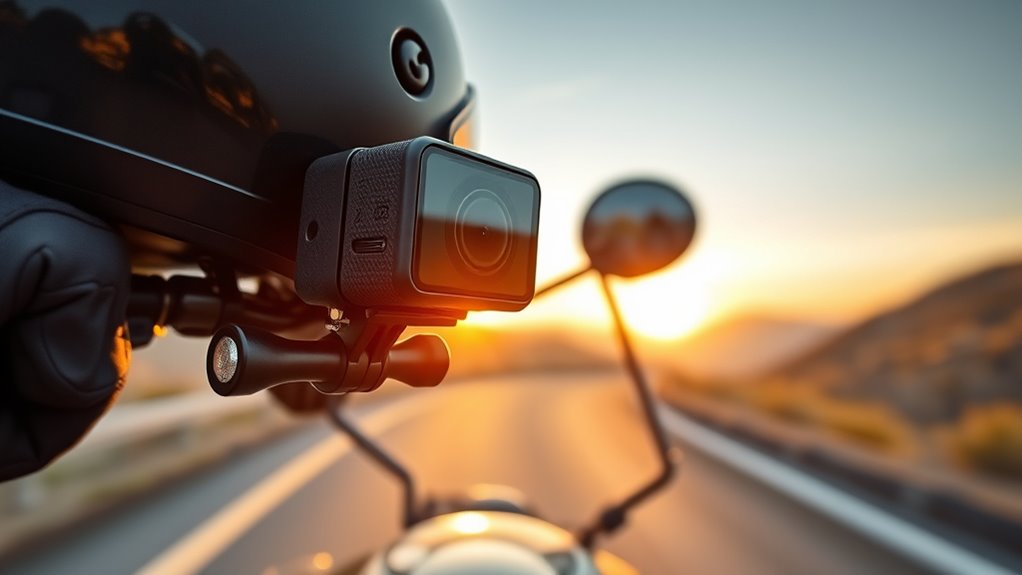 camera features for riding