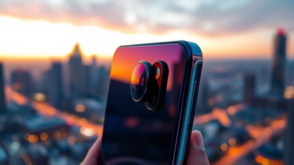camera sensor stabilization zoom
