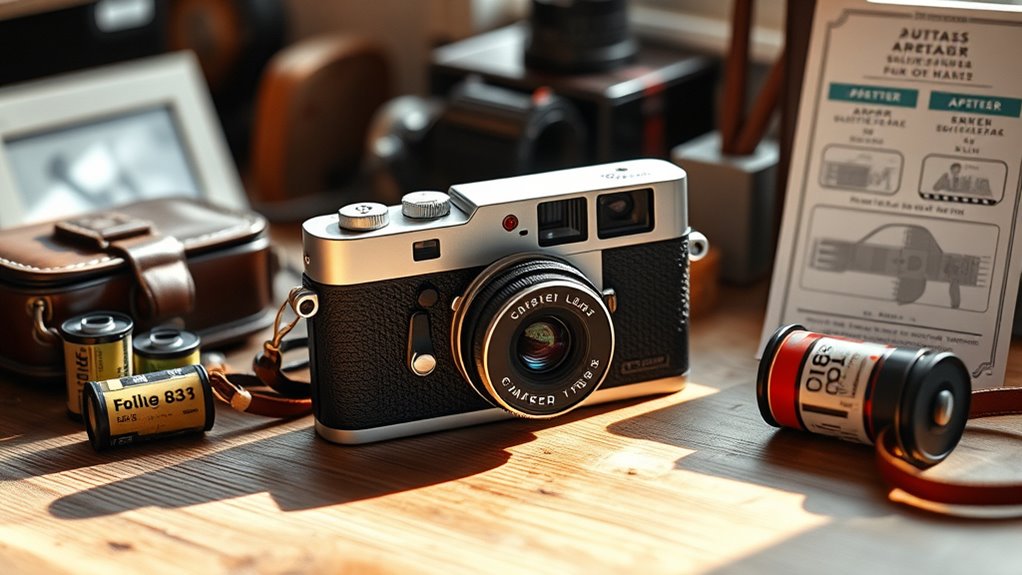 camera size film lens