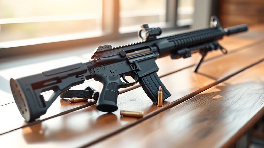 choose balanced ergonomic rifle