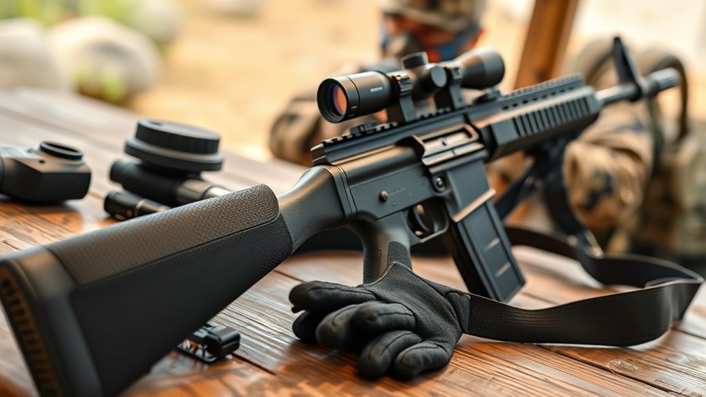 choose durable accurate customizable rifle