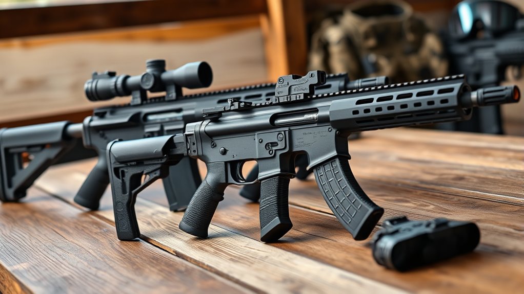choose durable customizable rifles