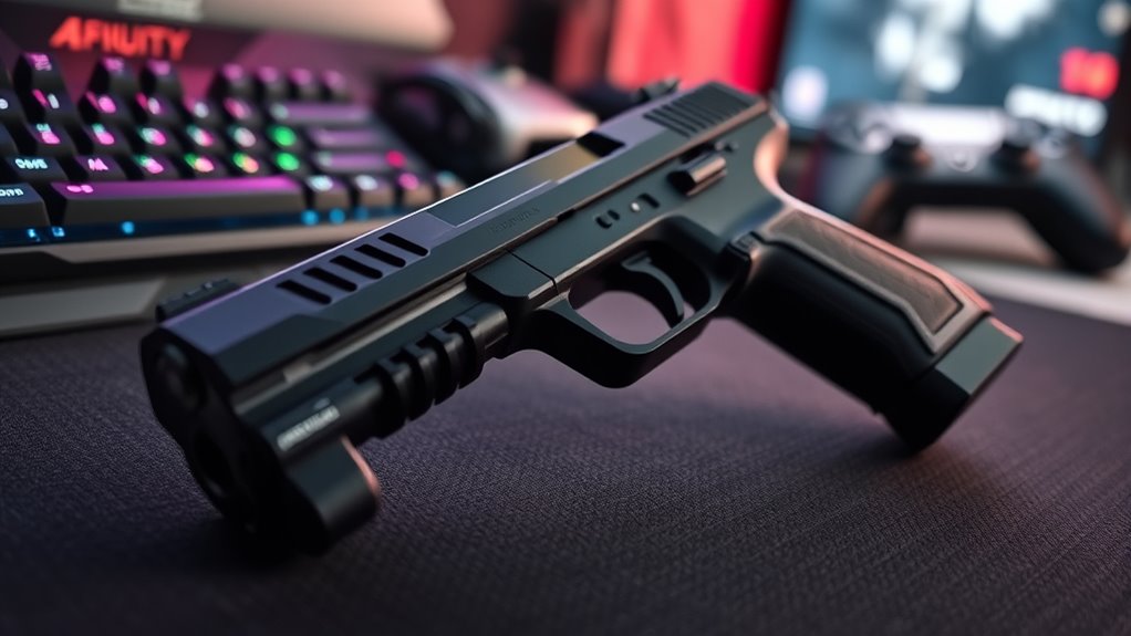choose durable realistic weapon