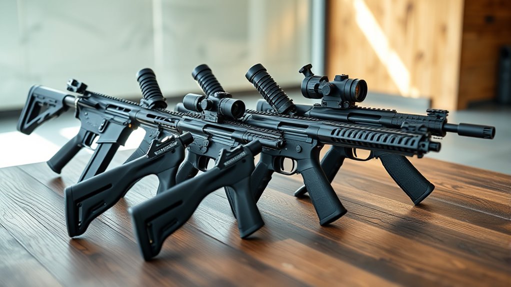 choose lightweight customizable rifle