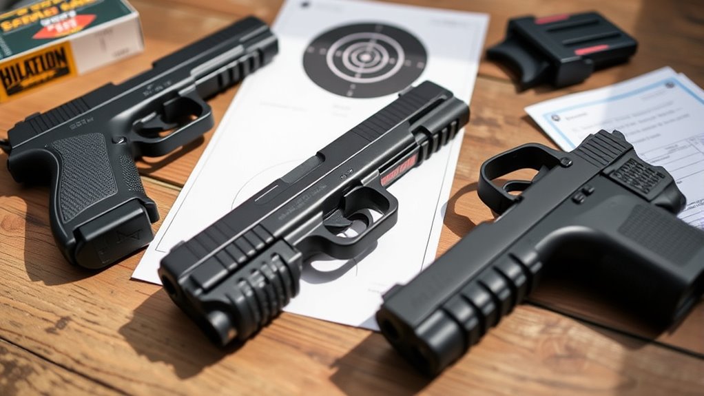 choose reliable comfortable pistol