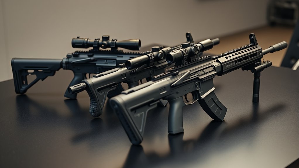 choose reliable customizable rifles