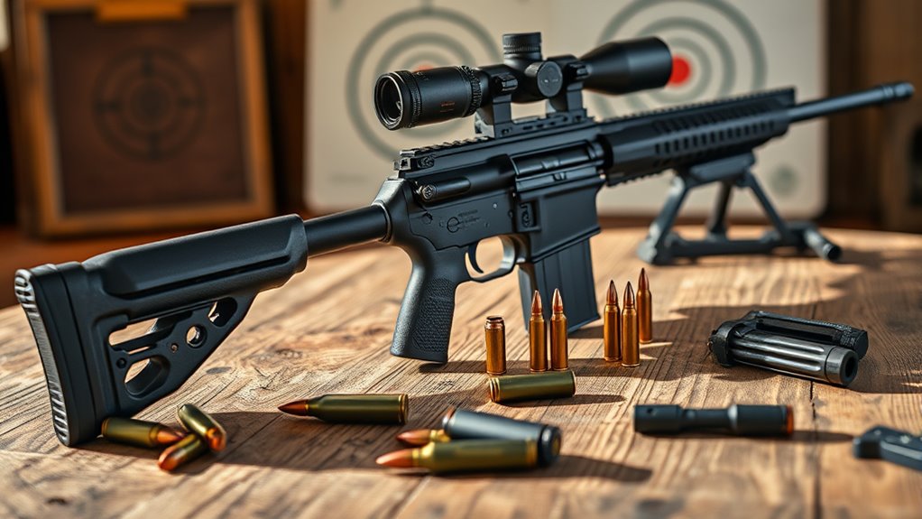 choose rifle accessories safety