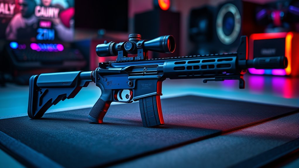 choose rifle customization features