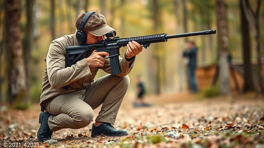 choose stable shooting position