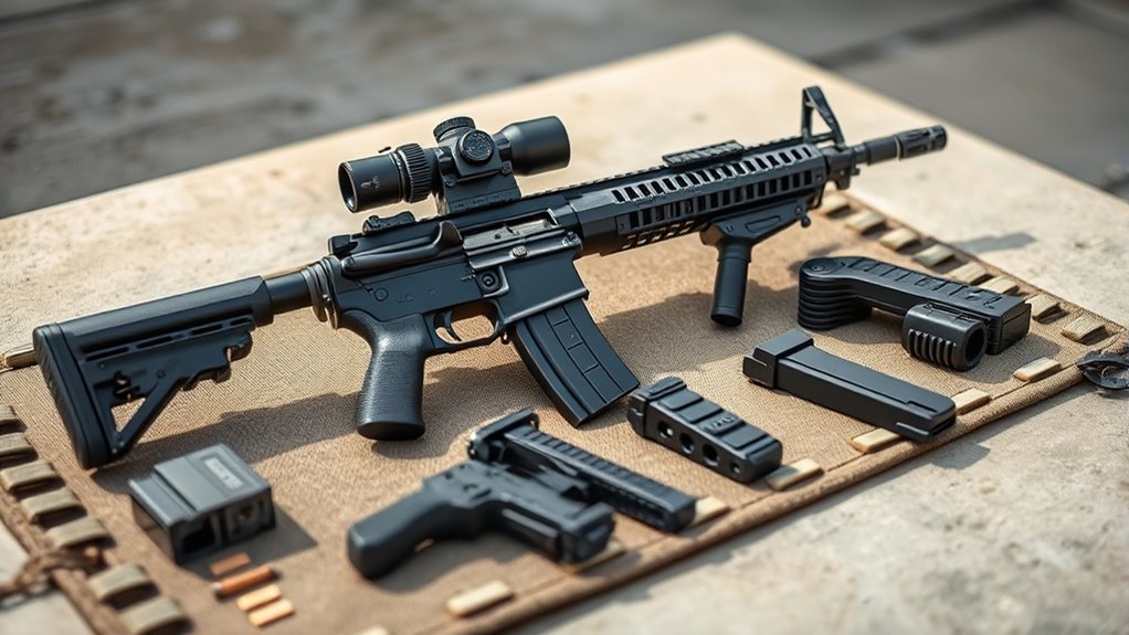 choose weapons based on performance