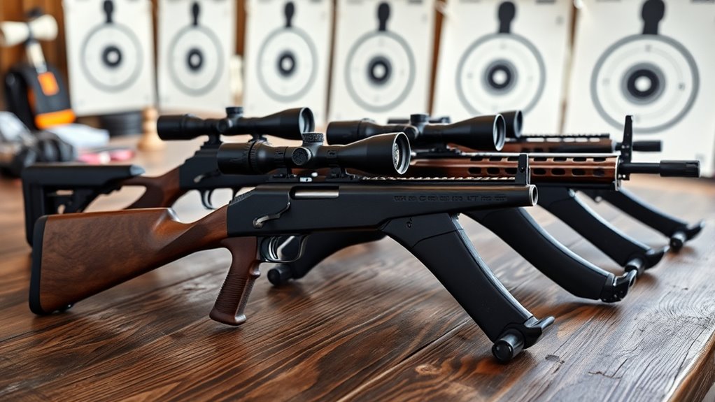 choosing beginner 22 rifle