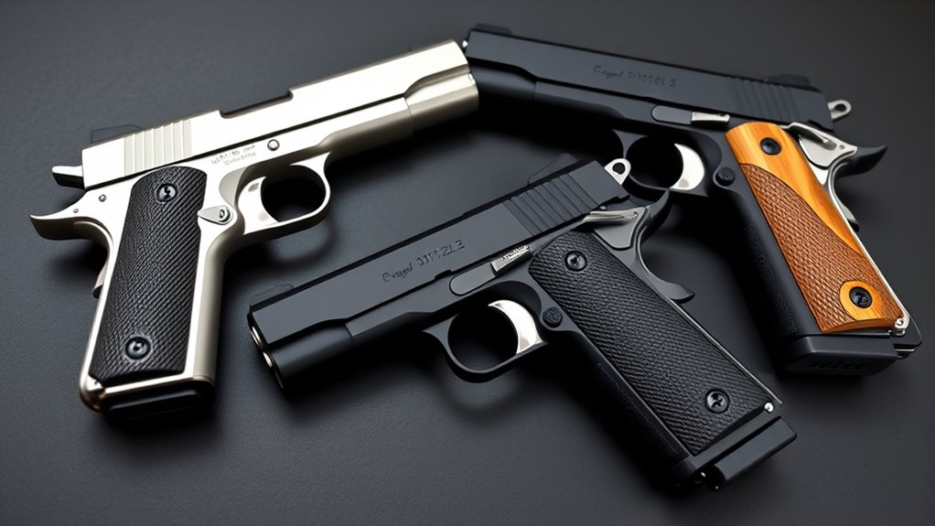 choosing comfortable accurate pistol