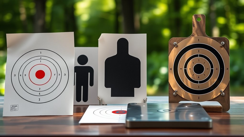 choosing effective pistol targets