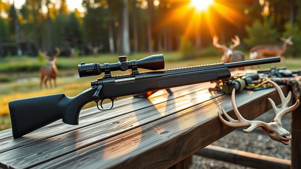 choosing ideal deer hunting rifle