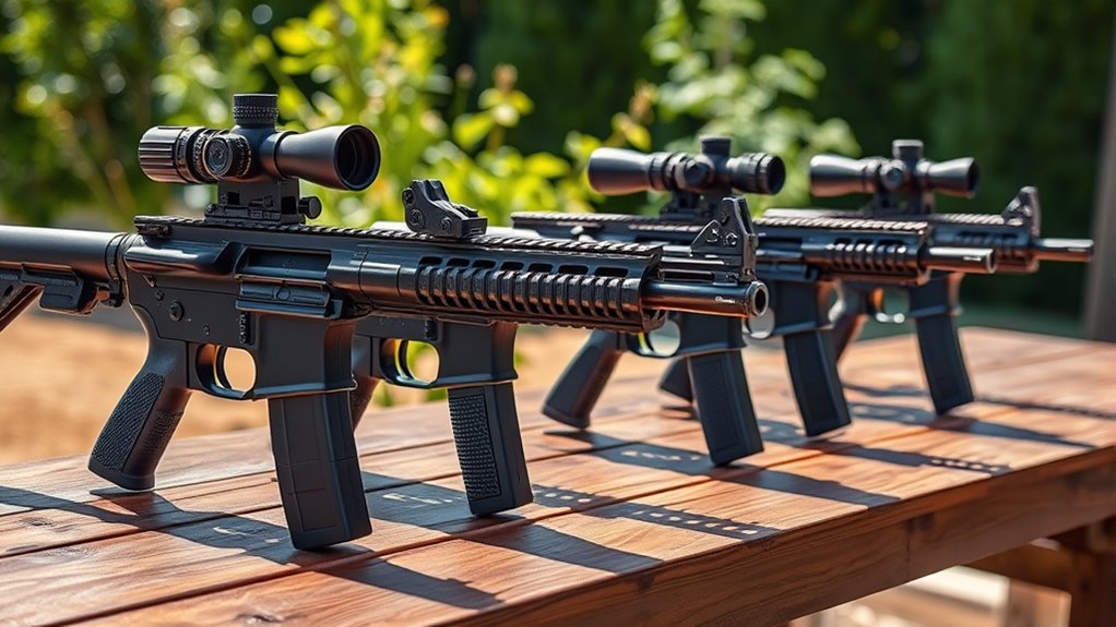 choosing optimal rifle features