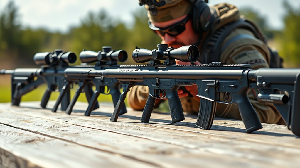 choosing optimal rifle features