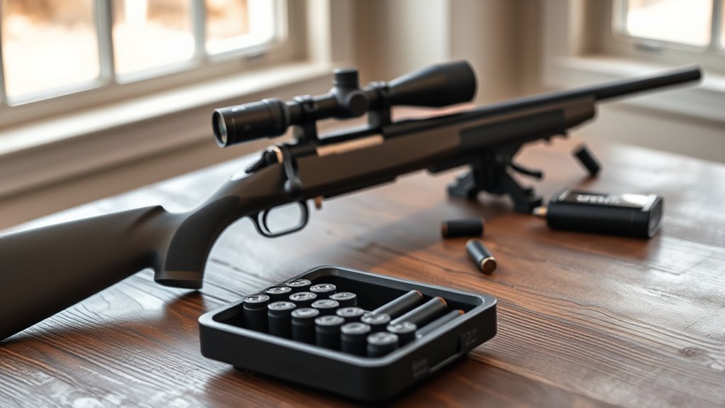 choosing quiet accurate rifle