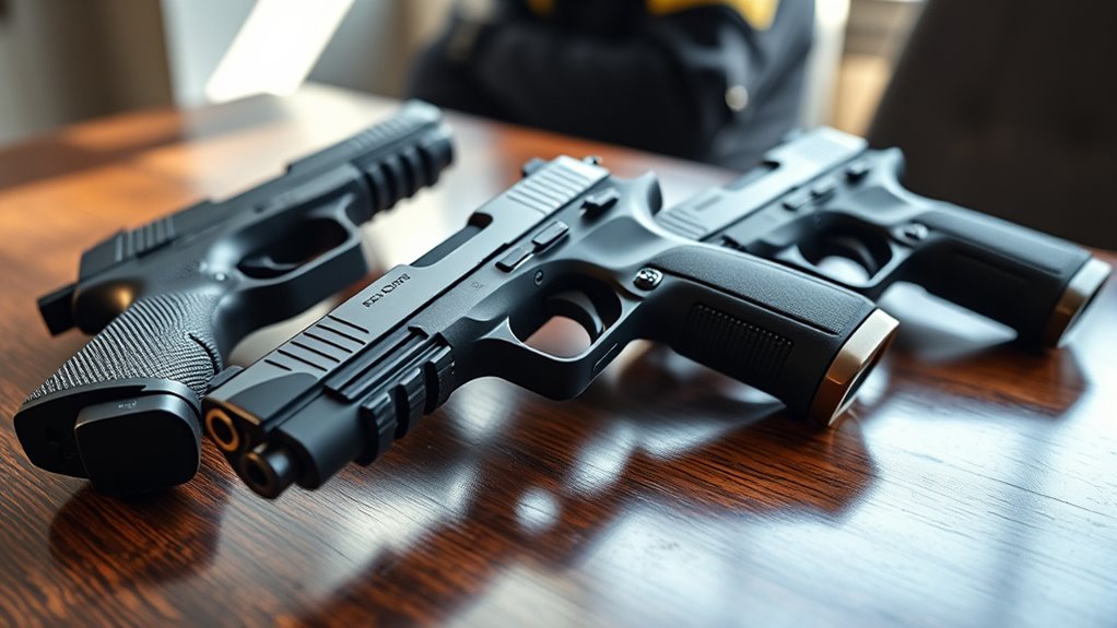 choosing reliable security pistols
