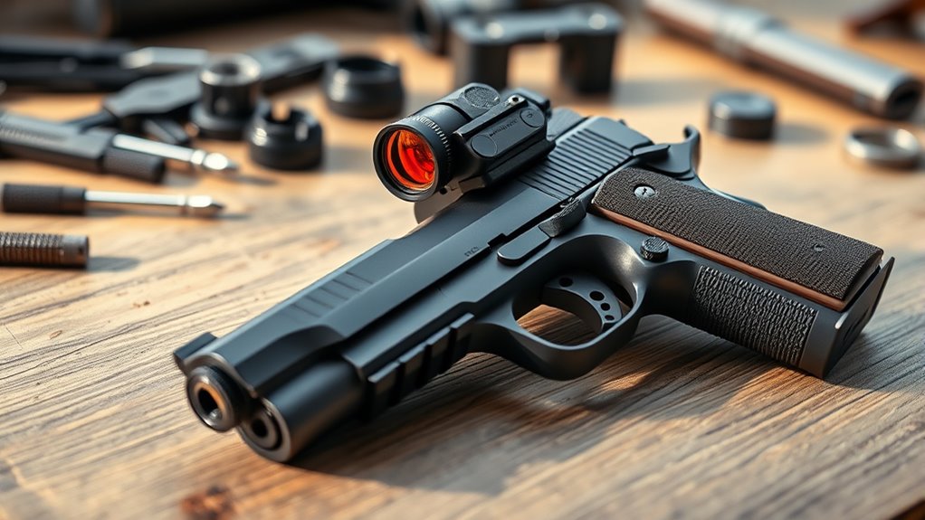 choosing the right pistol optics