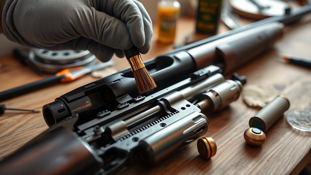 clean bolt and chamber thoroughly