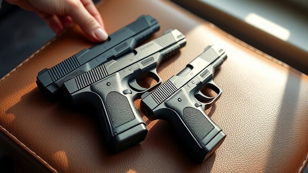 comfort safety concealability control