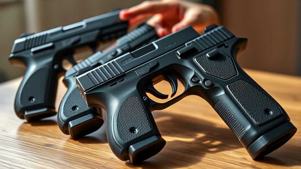 comfort safety concealment capacity