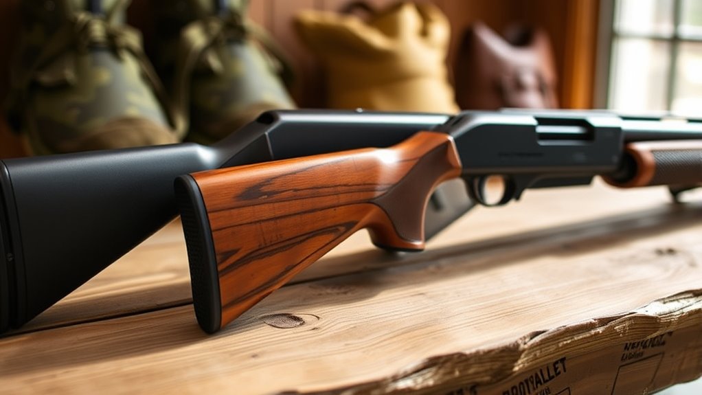 comfortable ergonomic recoil reduction