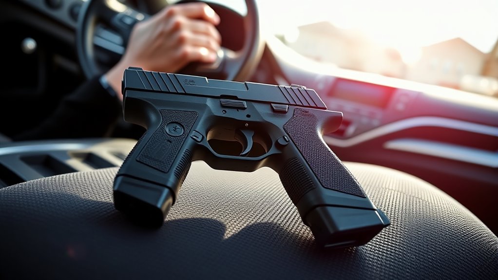 compact reliable vehicle firearm