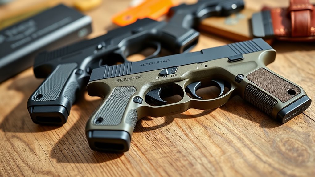 concealable safe durable firearm