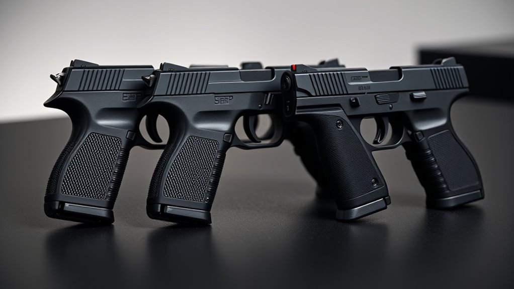 concealment safety durability ergonomics