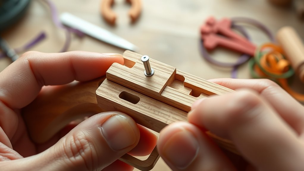 create and attach pivot mechanism