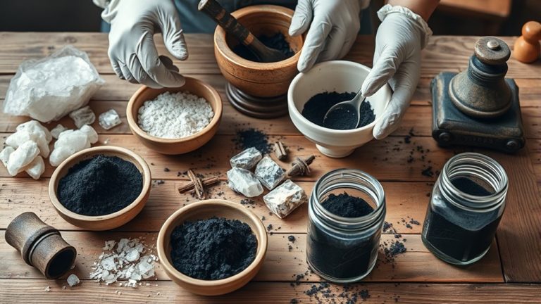 creating explosive explosive mixture