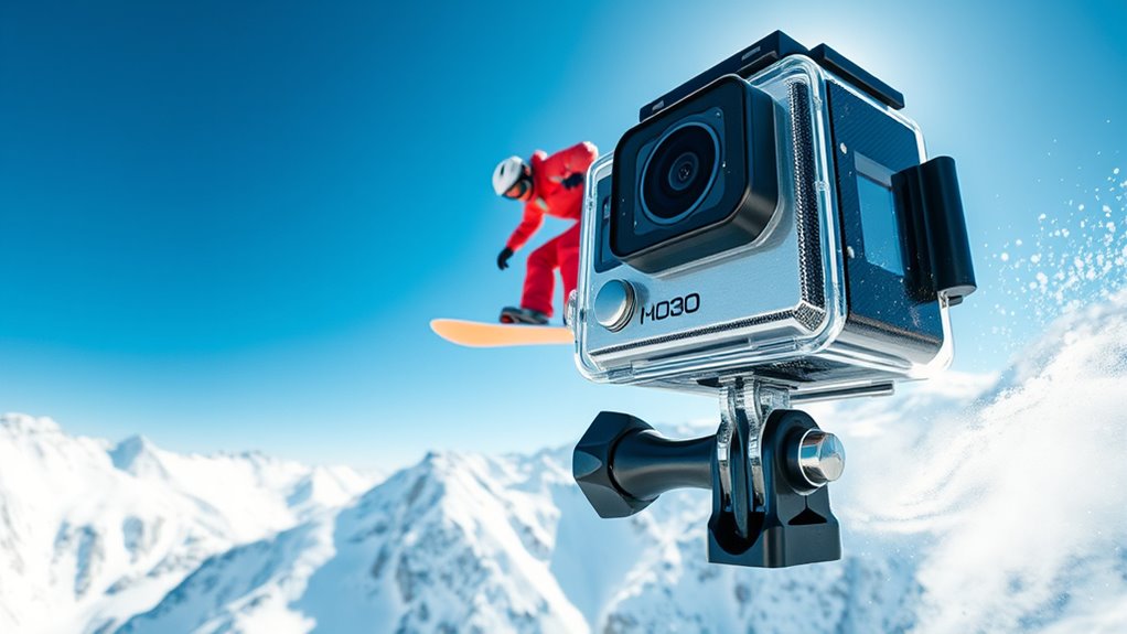 durable high quality snowboarding footage