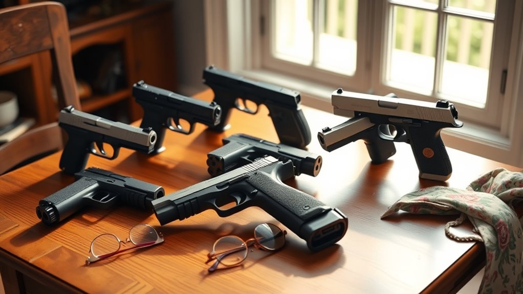 easy to handle pistols for seniors