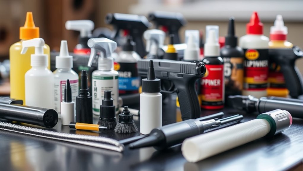 effective firearm cleaning and lubrication
