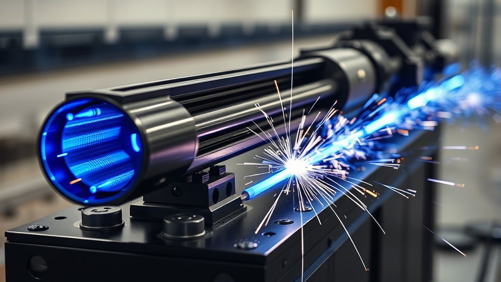 electromagnetic projectile acceleration