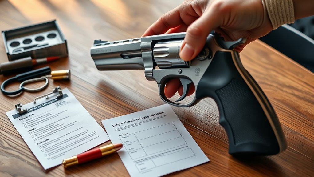 ensure firearm is unloaded