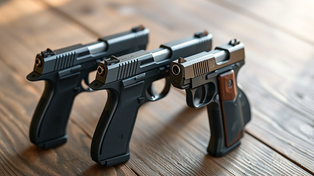 fast responsive ergonomic pistol