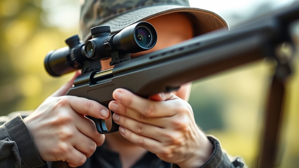 find relaxed aiming position
