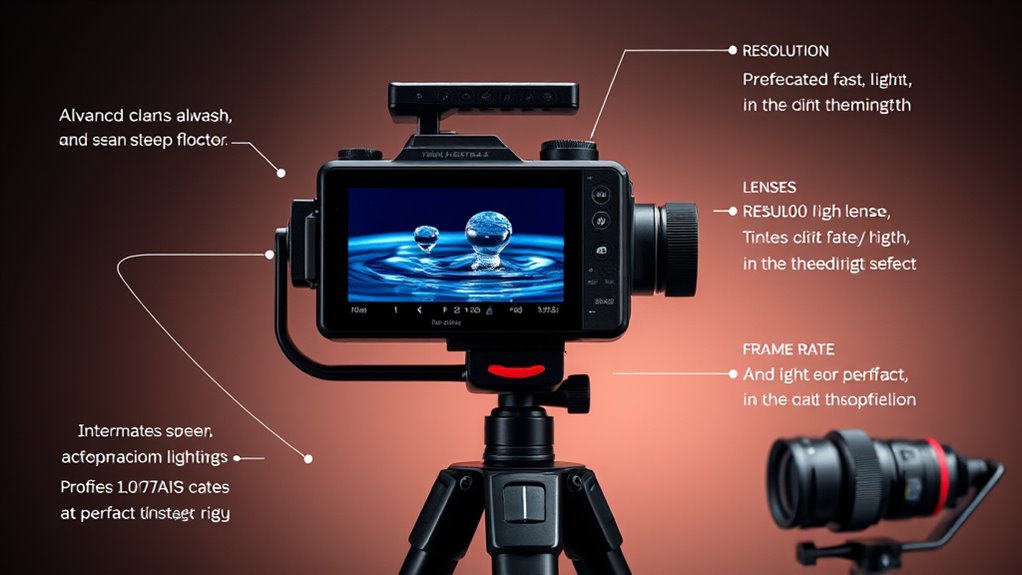 frame rate sensor lens