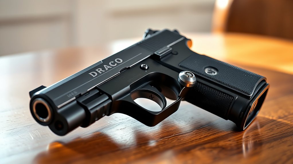 futuristic firearm mechanism explanation