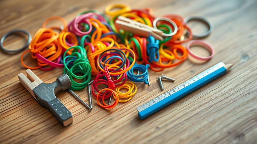 gather supplies before building