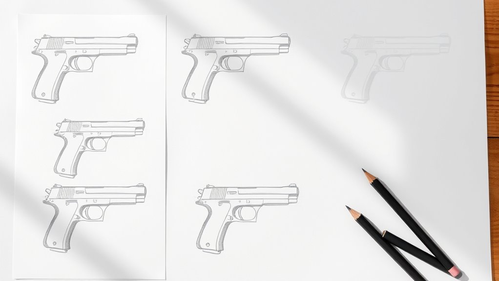 guide to drawing a pistol