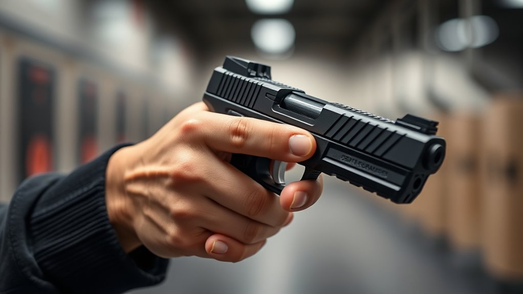 hand grip and recoil control